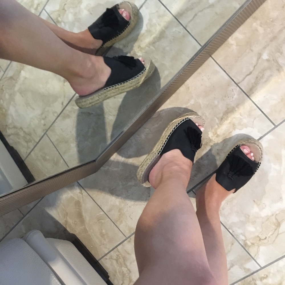 Comfy black sandals - Picture 8 of 8